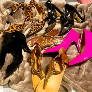 6 pairs of Shoes shoes shoes for one price